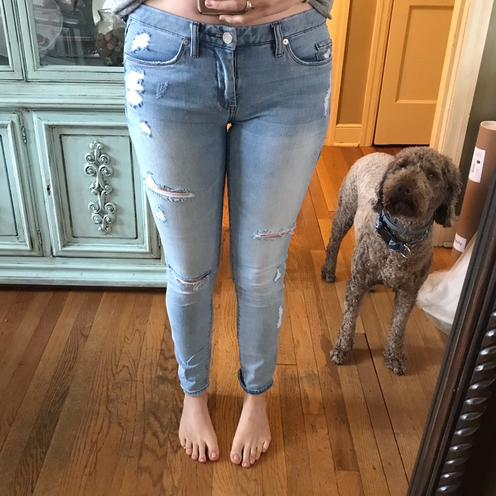 BLANK NYC lightwash, ripped jeans size 29